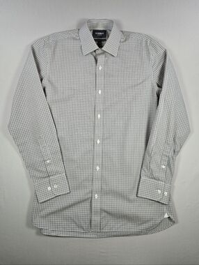 Bonobos Daily Grind Wrinkle-Free Slim Fit Dress Shirt 16 / 35 Gingham